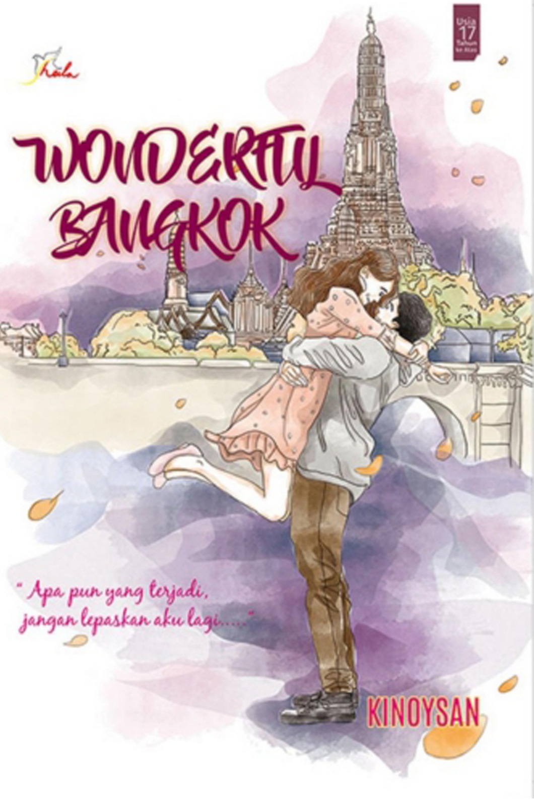 Sampul buku novel berjudul Wonderful Bangkok karya penulis Kinoysan