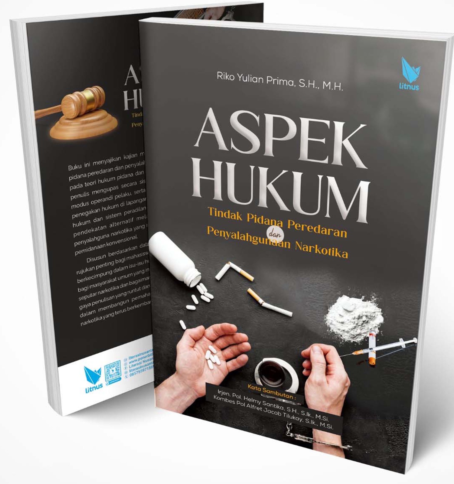Sampul buku Aspek Hukum Tindak Pidana Peredaran dan Penyalahgunaan Narkotika karya Riko Yulian Prima.
