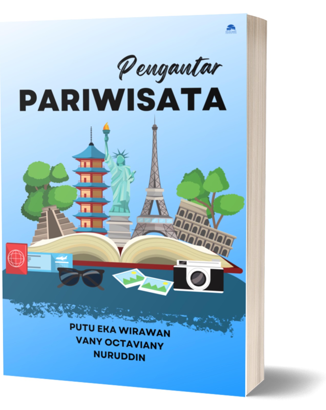 Sampul buku Pengantar Pariwisata karya Putu Eka Wirawan, Vany Octaviany, dan Nuruddin
