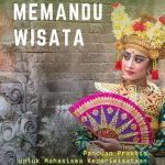 Cover buku Teknik Memandu Wisata bergambar penari Bali membawa kipas terbitan Nilacakra